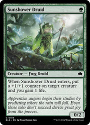 Sunshower Druid, BLB, 195, NM