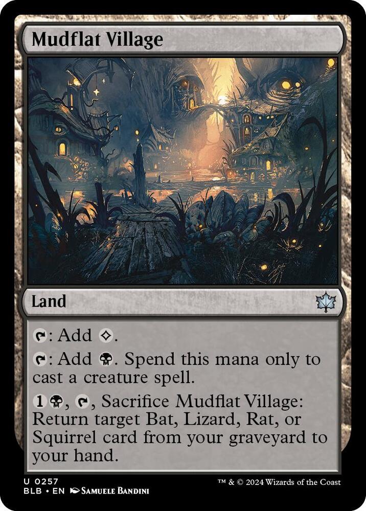 Mudflat Village, BLB, 257, NM
