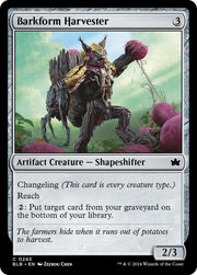 Barkform Harvester, BLB, 243, NM