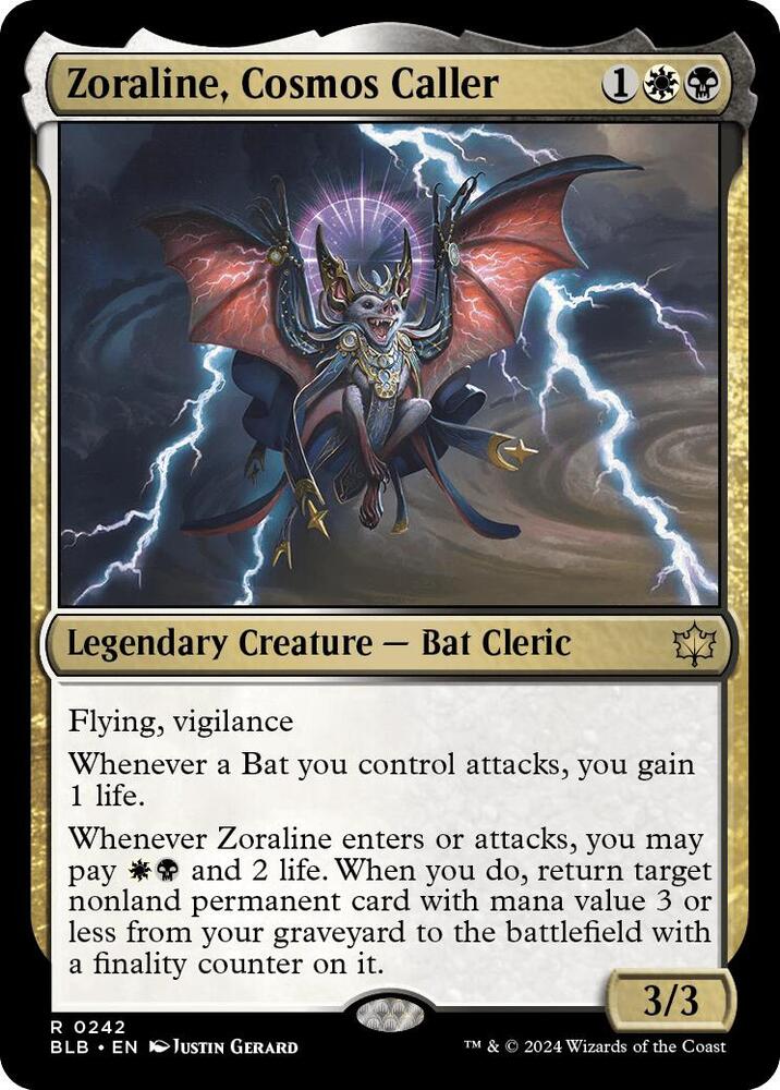 Zoraline, Cosmos Caller, BLB, 242, NM