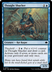 Thought Shucker, BLB, 77, NM