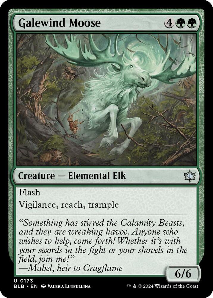 Galewind Moose, BLB, 173, NM