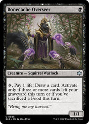 Bonecache Overseer, BLB, 85, NM