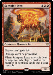Sunspine Lynx, BLB, 155, NM