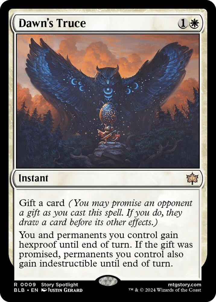 Dawn's Truce, BLB, 9, NM