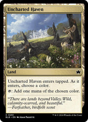 Uncharted Haven, BLB, 261, NM