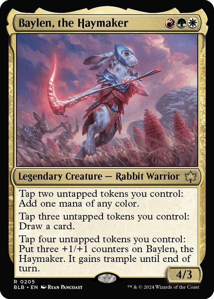 Baylen, the Haymaker, BLB, 205, NM