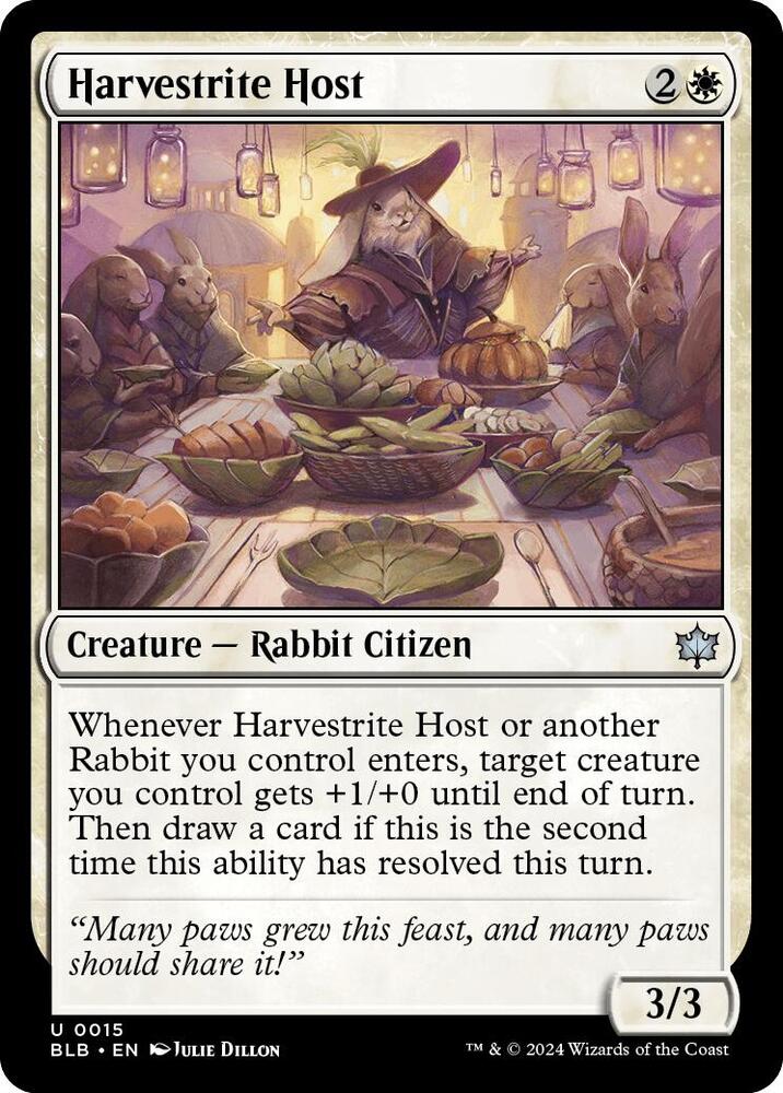 Harvestrite Host, BLB, 15, NM, Foil