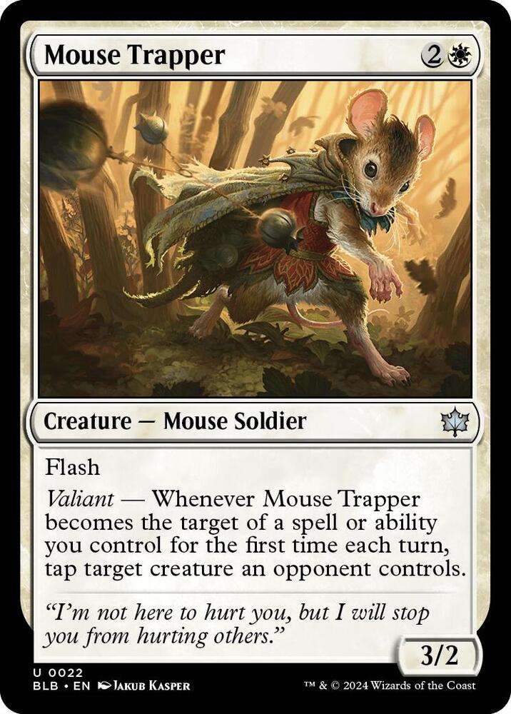Mouse Trapper, BLB, 22, NM