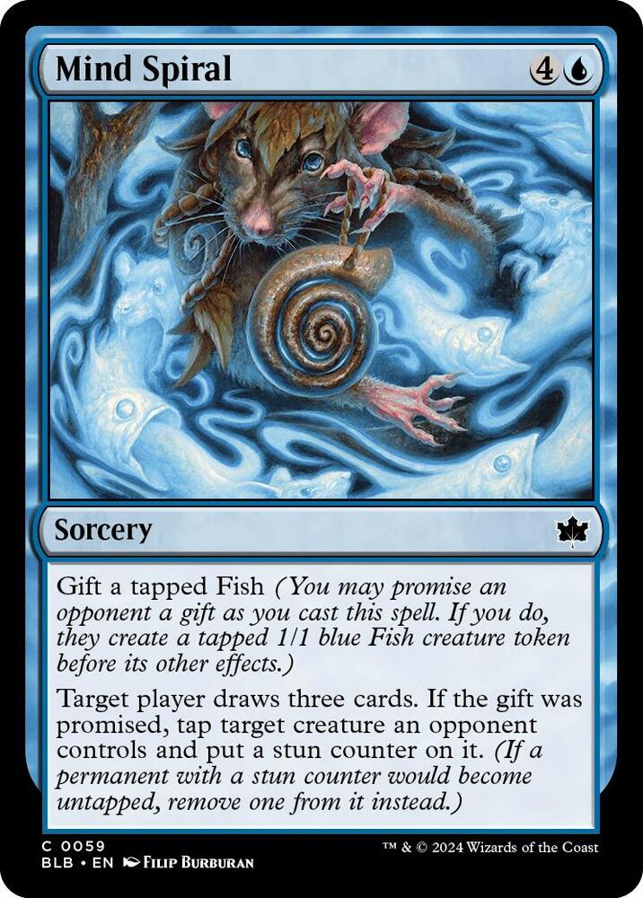 Mind Spiral, BLB, 59, NM