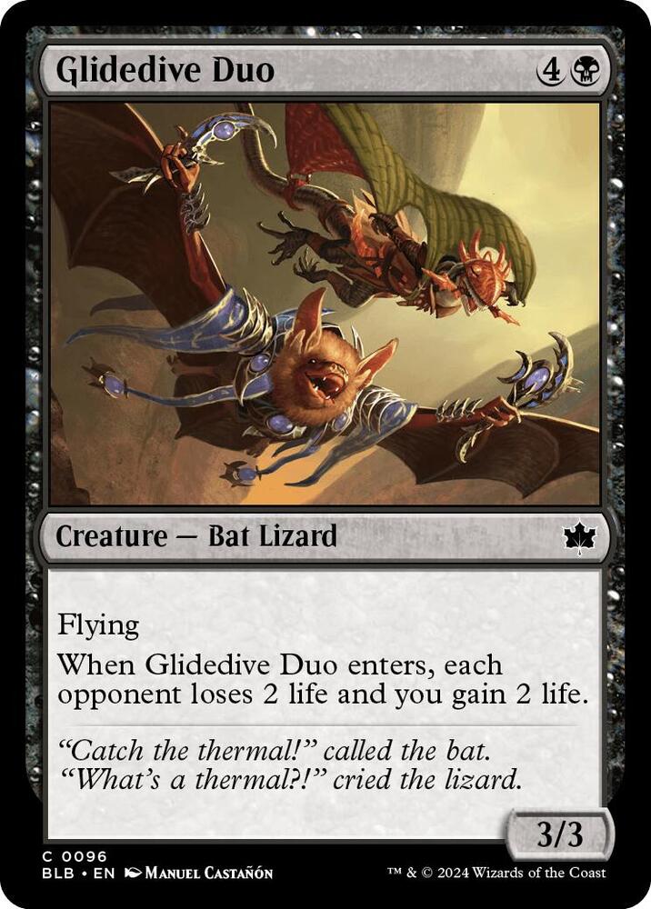 Glidedive Duo, BLB, 96, NM, Foil
