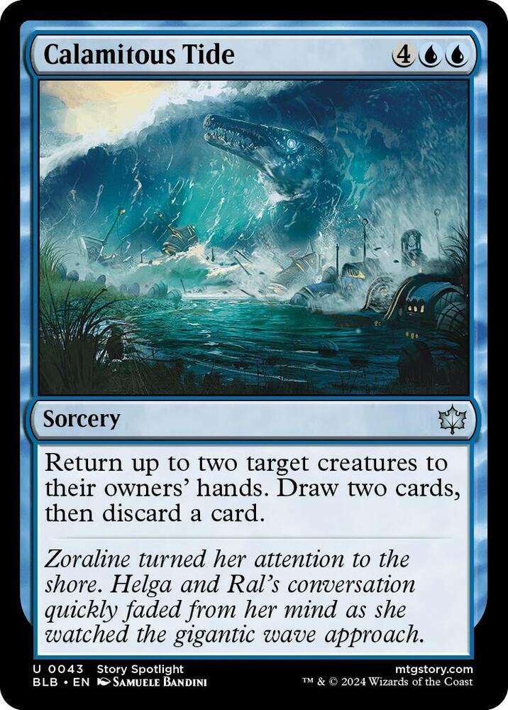 Calamitous Tide, BLB, 43, NM