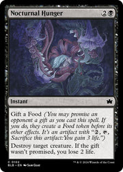 Nocturnal Hunger, BLB, 102, NM, Foil
