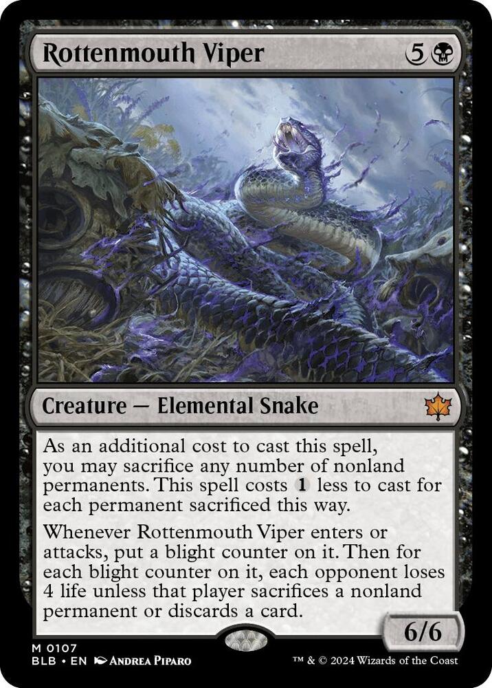 Rottenmouth Viper,, 107, Near Mint, Foil
