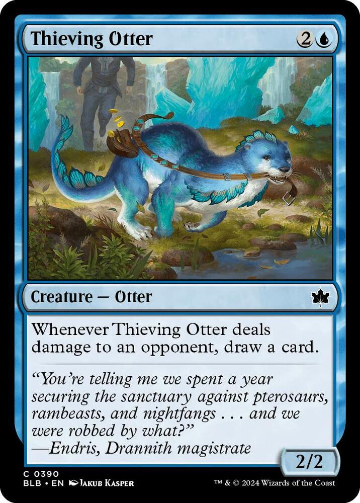 Thieving Otter, BLB, 390, NM
