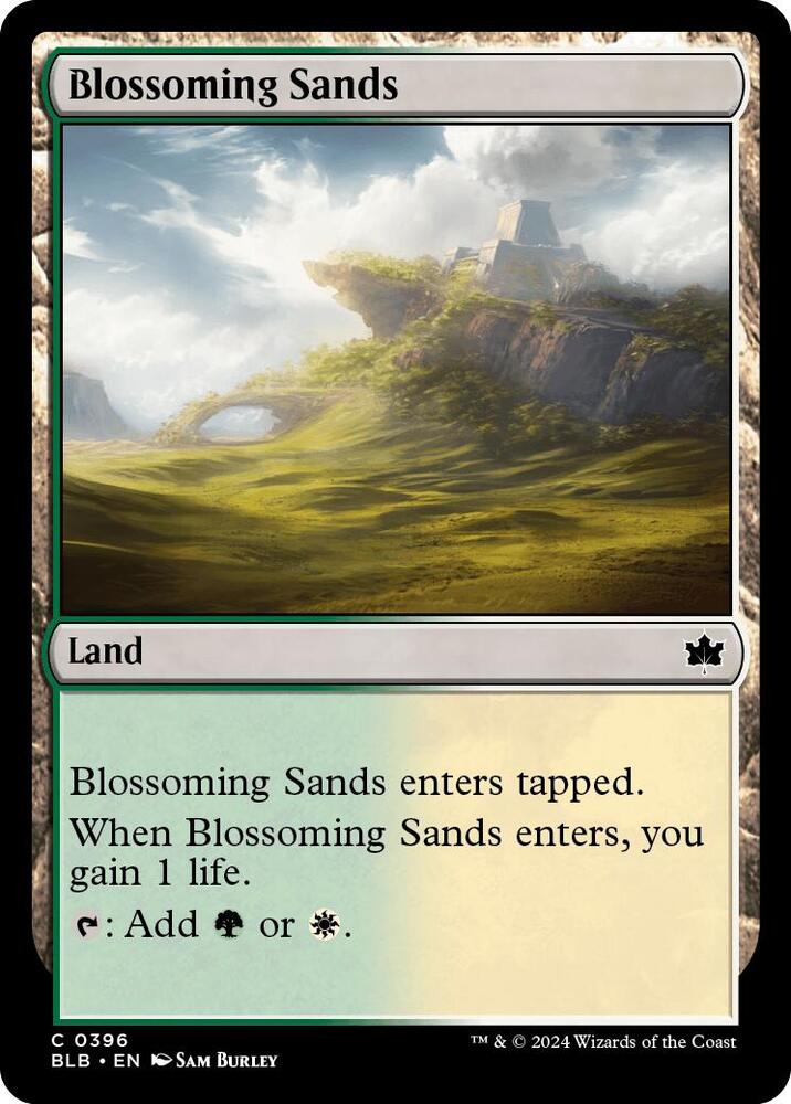Blossoming Sands, BLB, 396, NM