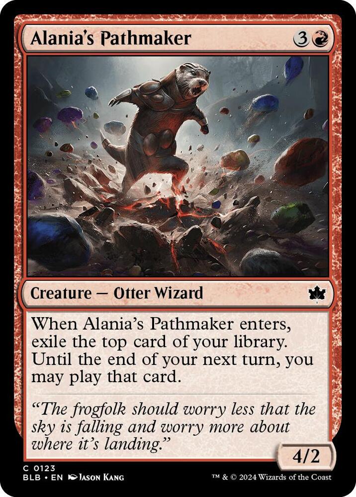 Alania's Pathmaker, BLB, 123, NM