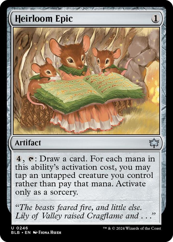 Heirloom Epic, BLB, 246, NM