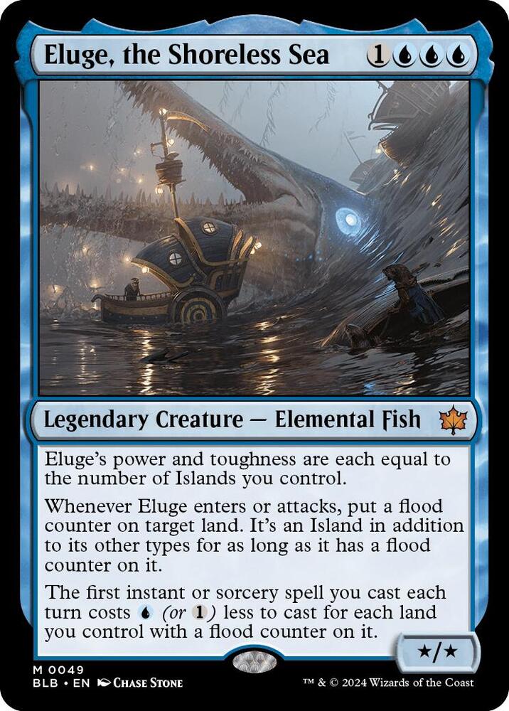 Eluge, the Shoreless Sea, BLB, 49, NM