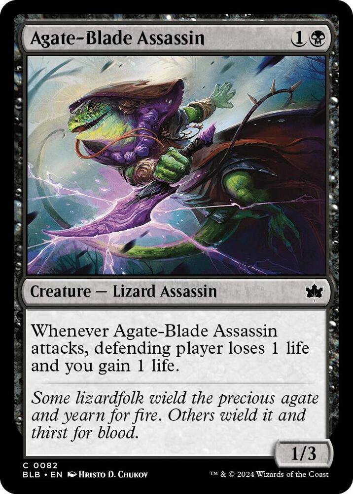 Agate-Blade Assassin, BLB, 82, NM
