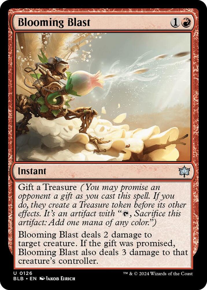 Blooming Blast, BLB, 126, NM