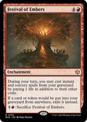 Festival of Embers, BLB, 134, NM