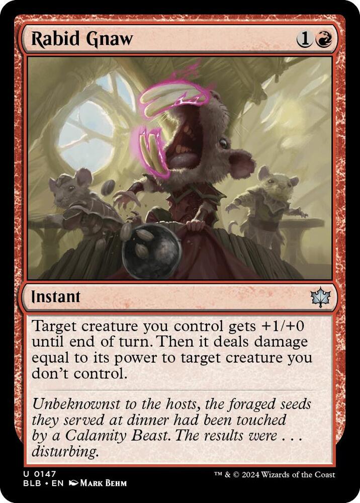 Rabid Gnaw, BLB, 147, NM