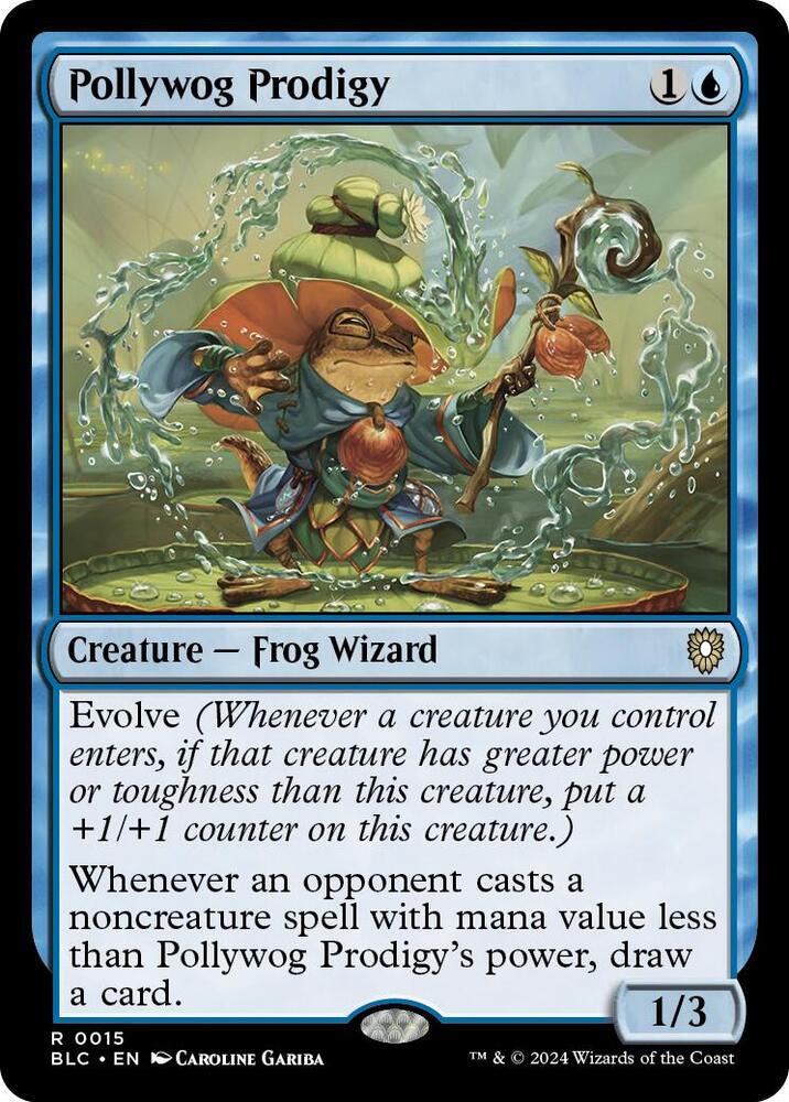 Pollywog Prodigy, BLC, 15, NM