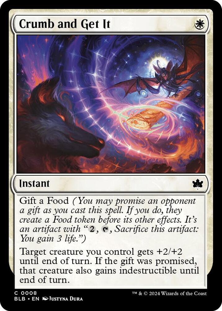 Crumb and Get It, BLB, 8, NM, Foil