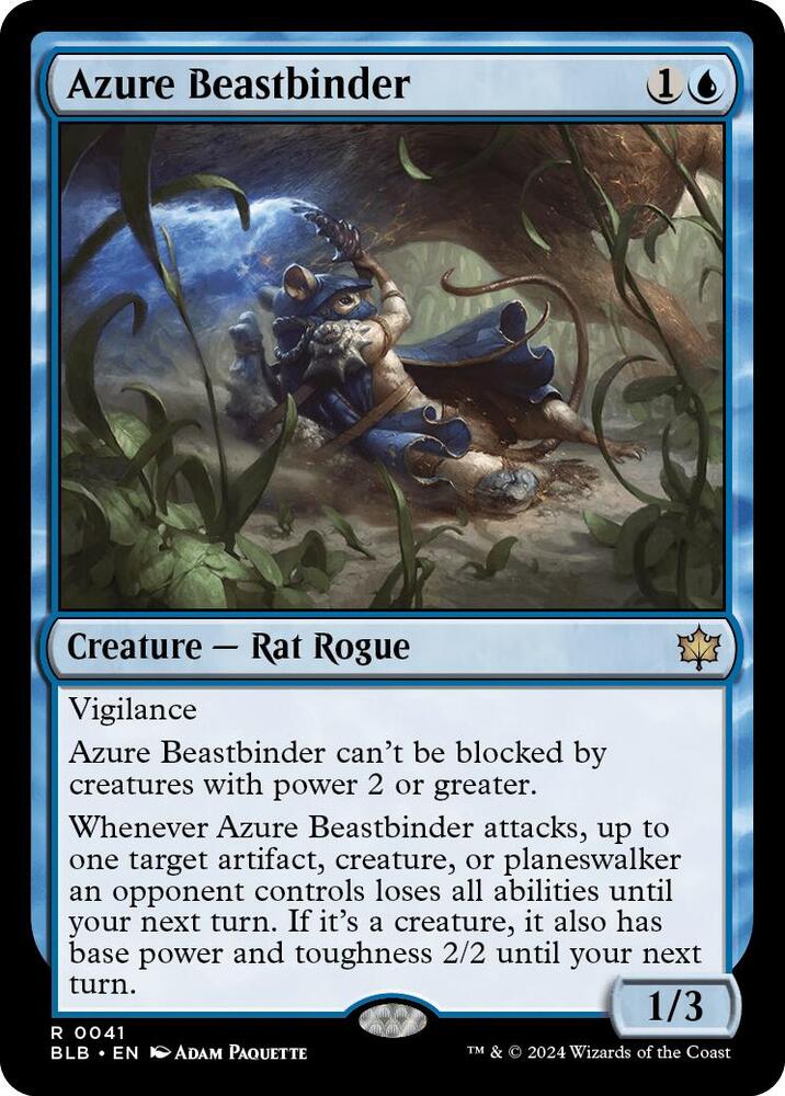 Azure Beastbinder, BLB, 41, NM