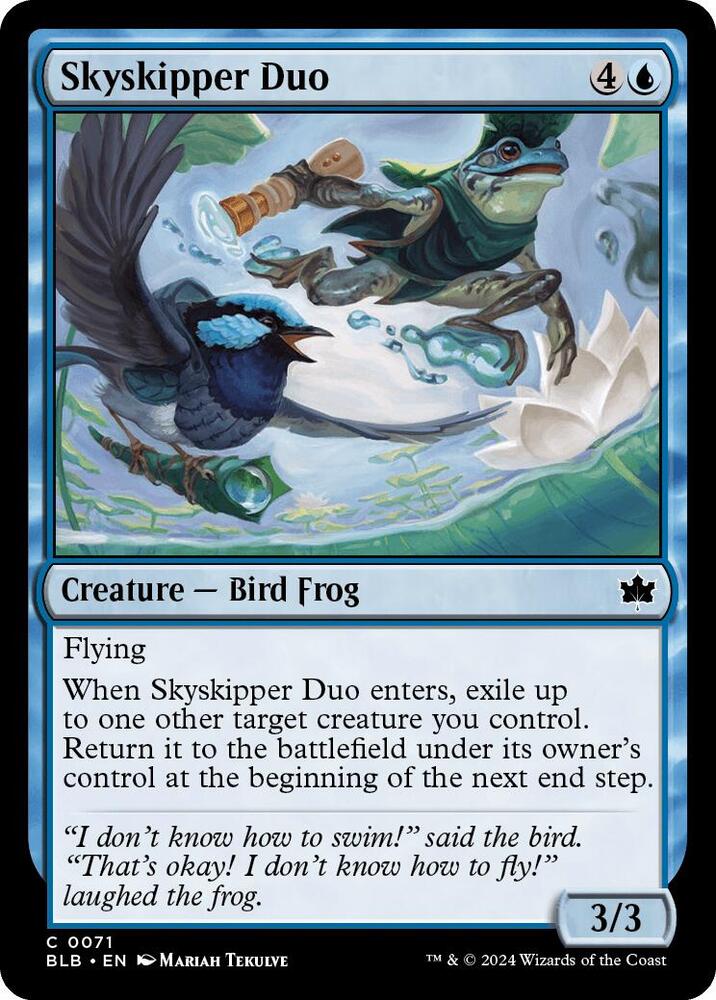 Skyskipper Duo, BLB, 71, NM