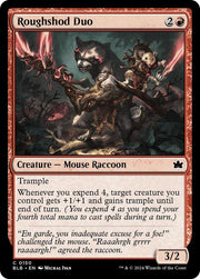 Roughshod Duo, BLB, 150, NM