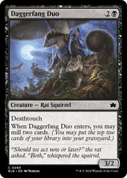 Daggerfang Duo, BLB, 89, NM, Foil