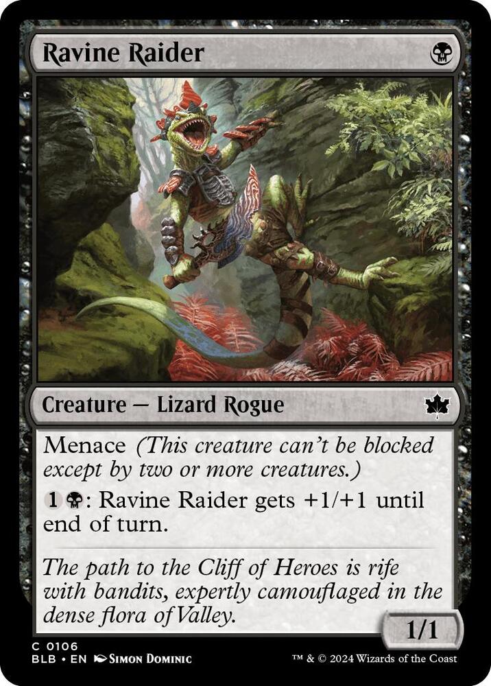 Ravine Raider, BLB, 106, NM
