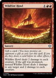 Wildfire Howl, BLB, 162, NM