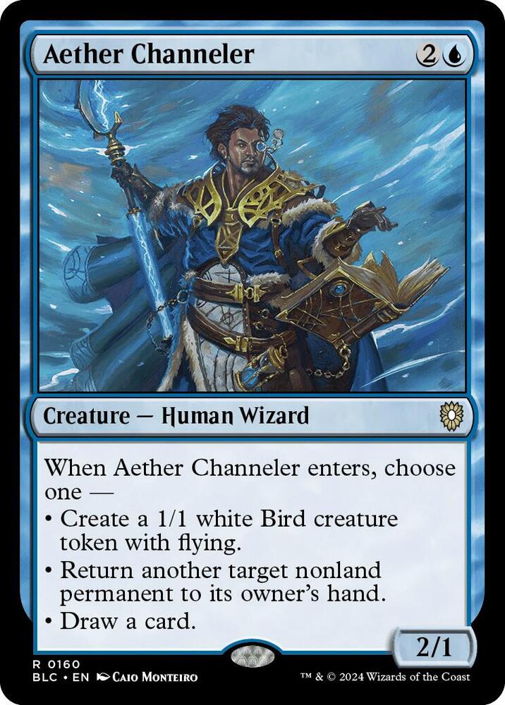 Aether Channeler, BLC, 160, NM