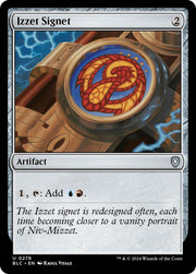 Izzet Signet, BLC, 278, NM