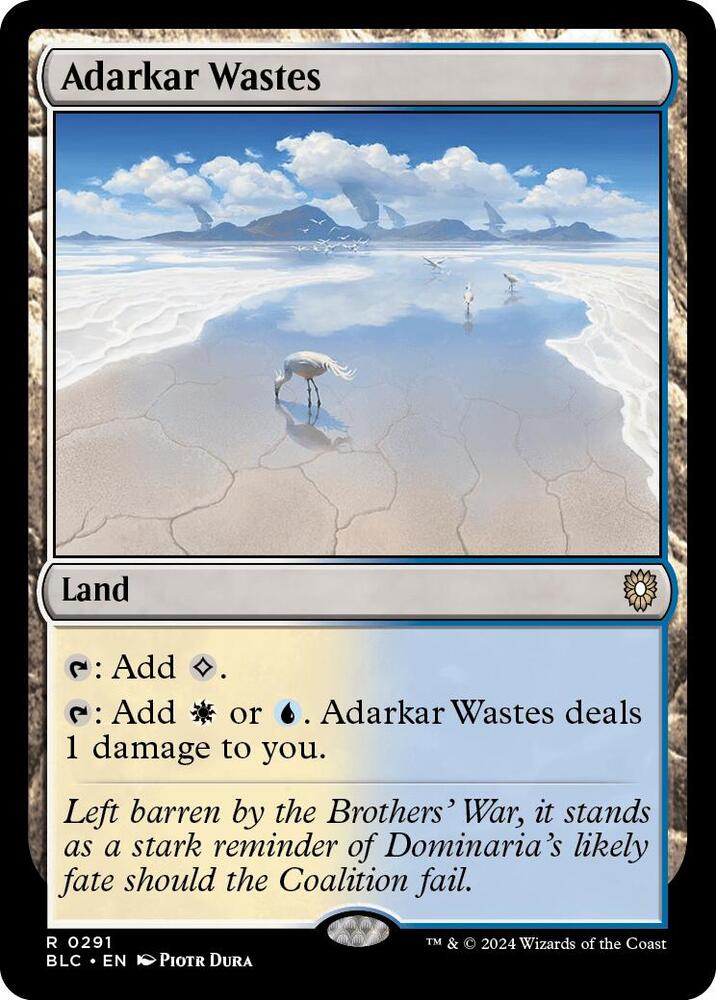 Adarkar Wastes, BLC, 291, NM