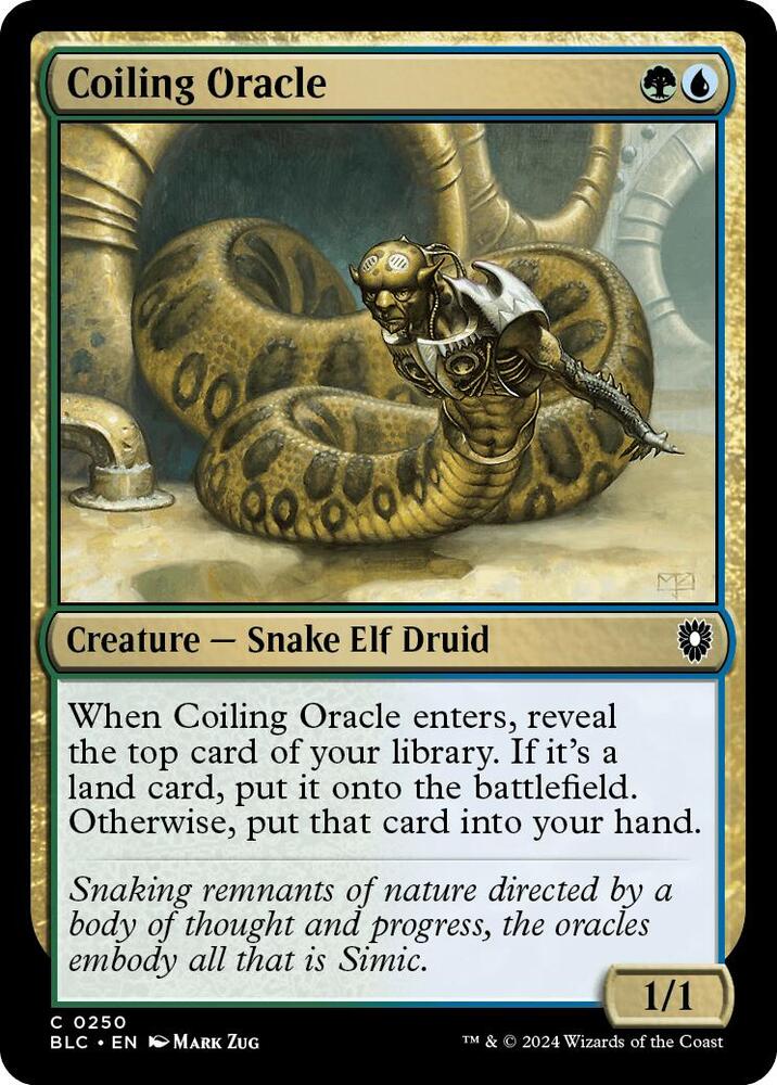 Coiling Oracle, BLC, 250, NM