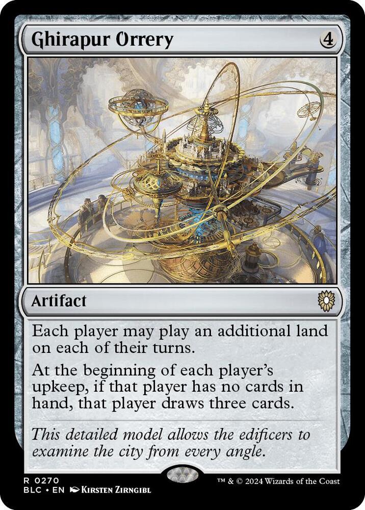Ghirapur Orrery, BLC, 270, NM