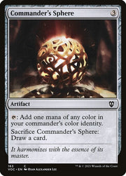 Commander's Sphere front