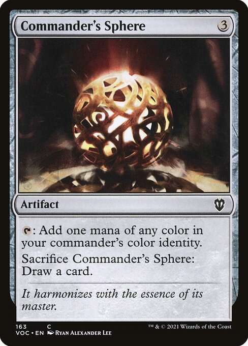 Commander's Sphere front