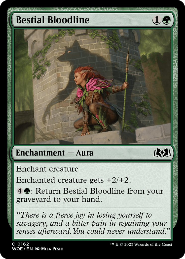 Bestial Bloodline (WOE) 162 - WZRD TCG