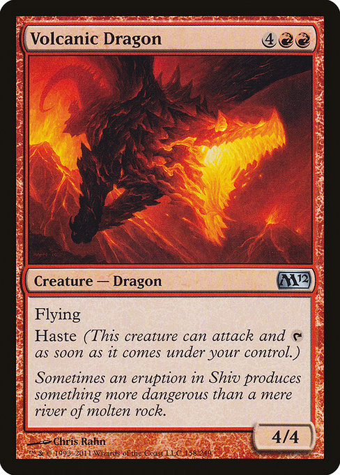 Volcanic Dragon front