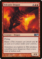 Volcanic Dragon (M12) 158 - WZRD TCG