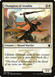Champion of Arashin front