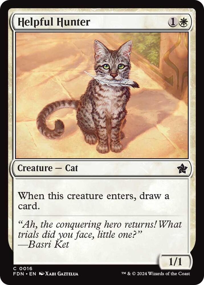 Helpful Hunter, FDN, 16, NM