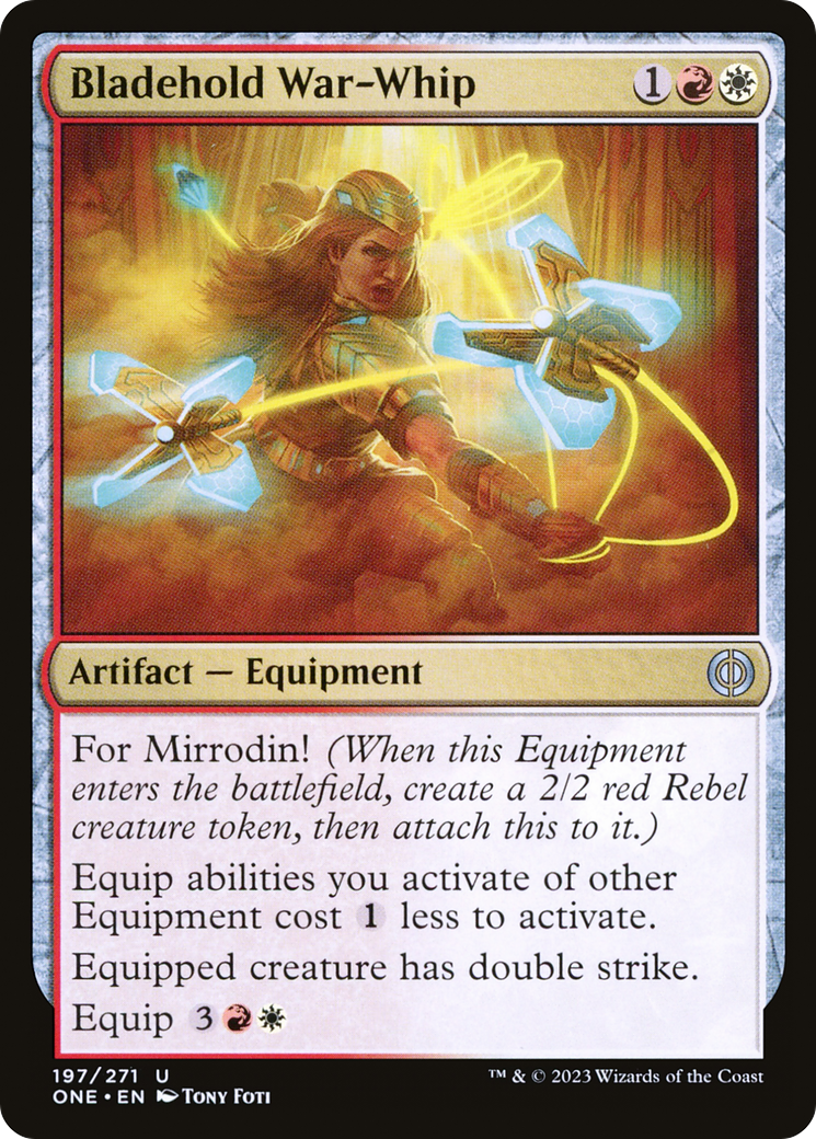Bladehold War-Whip (ONE) 197 - WZRD TCG