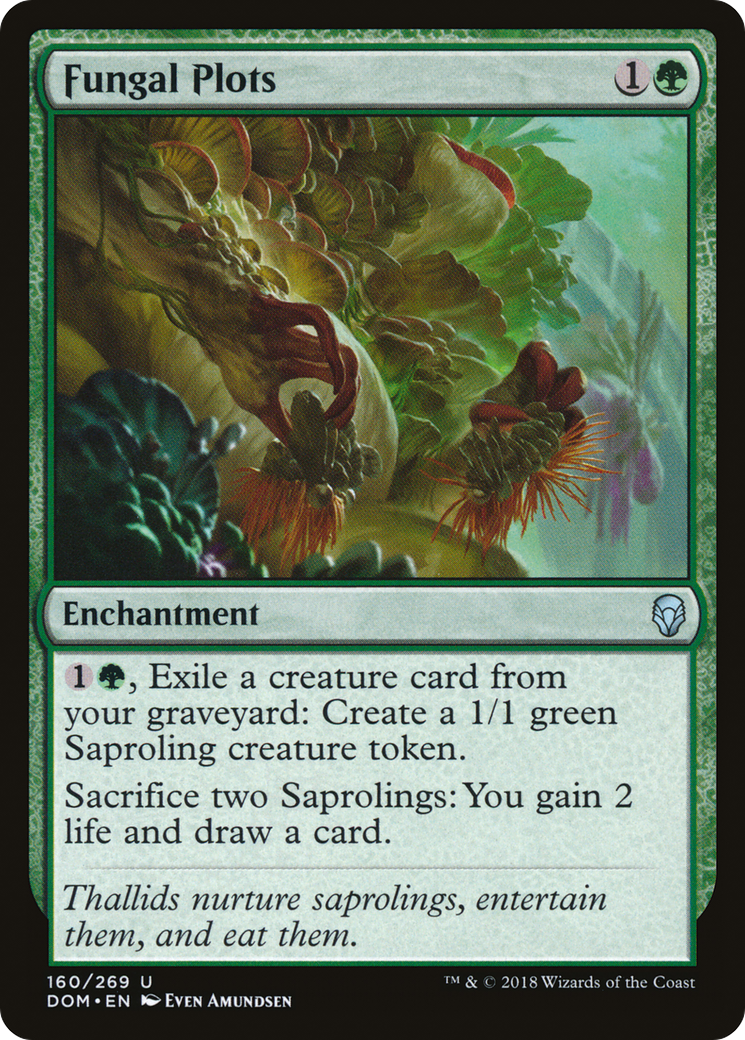 Fungal Plots (DOM) 160 - WZRD TCG