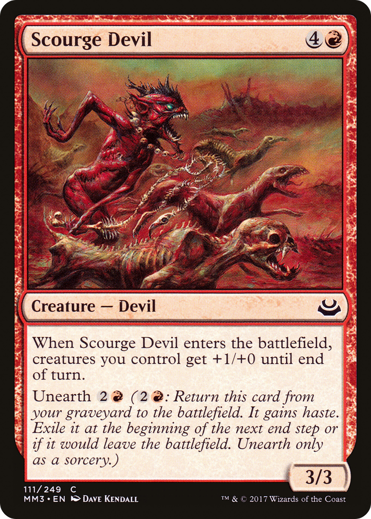 Scourge Devil (MM3) 111 - WZRD TCG